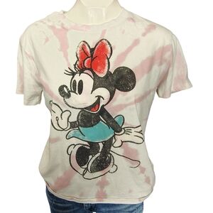 Disney Minnie Mouse Pink and Blue Kids T-Shirt